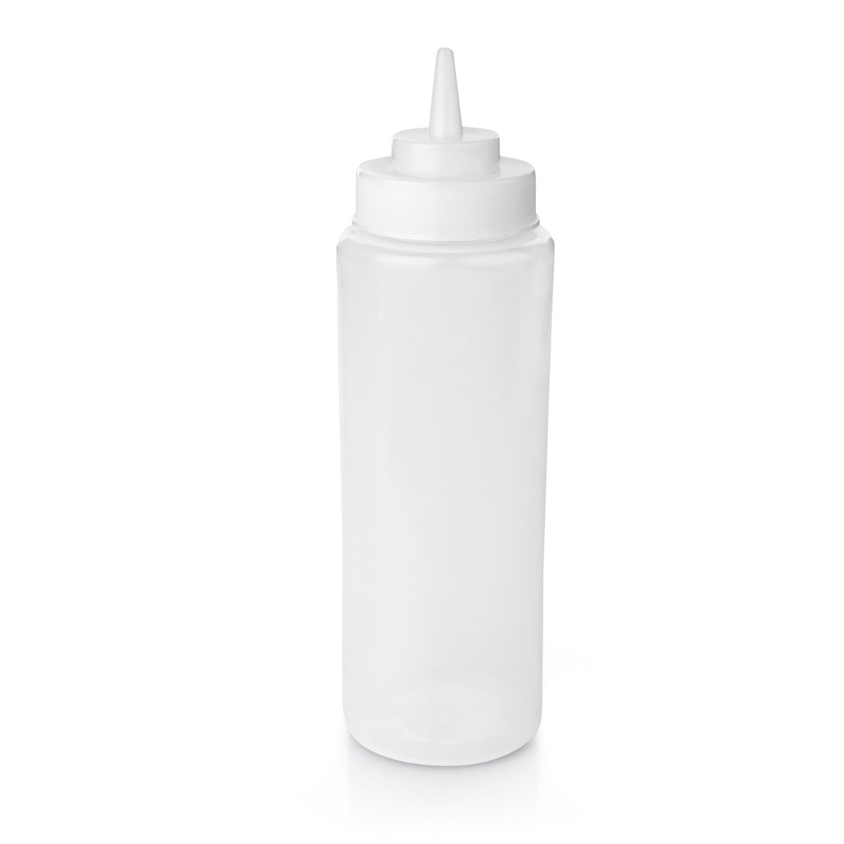 Quetschflasche 950 ml, Ø 8 cm, transparent