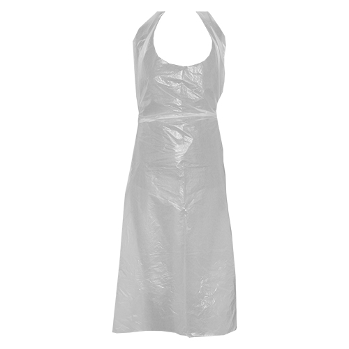 32000 "Medi-Inn®" Schürzen, PE 75 cm x 125 cm weiss PLUS, gehämmert