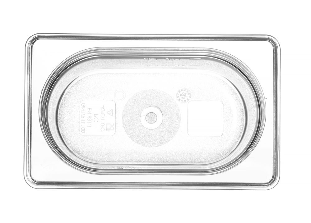 Gastronorm-Behälter 1/9, HENDI, Profi Line, GN 1/9, 0,6L, Transparent, 176x108x(H)65mm