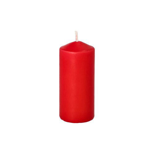 3960 Stumpenkerzen Ø 40 mm · 90 mm rot