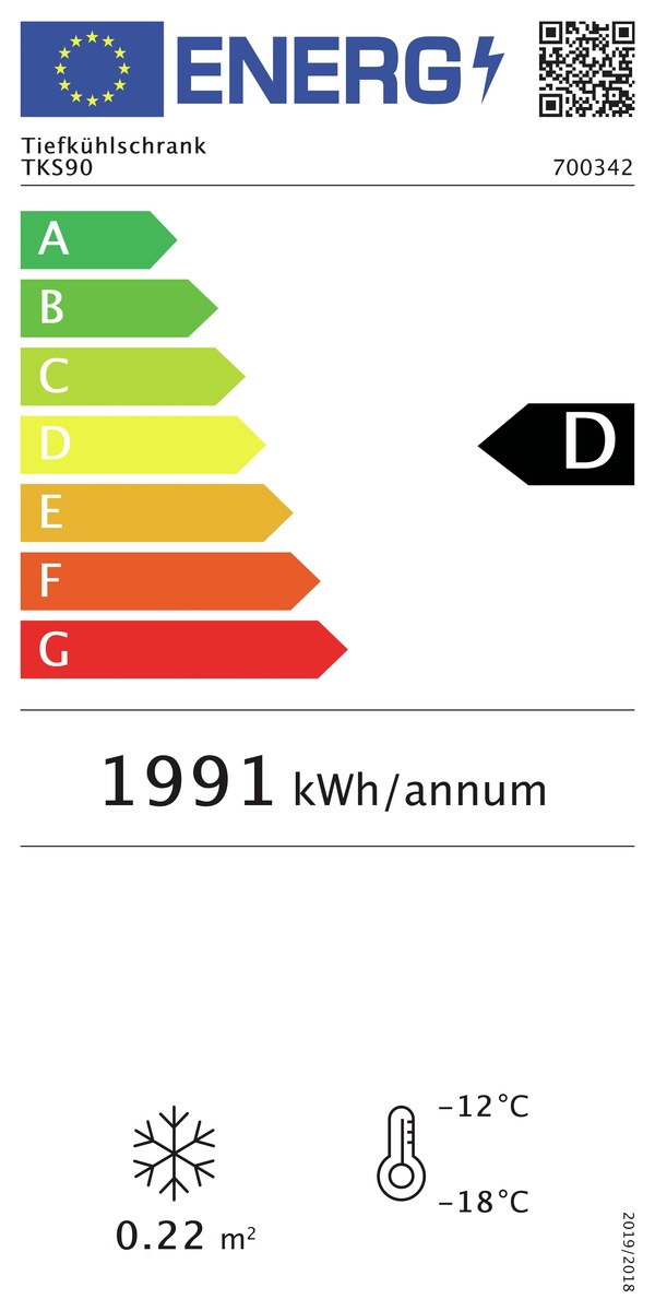 Tiefkühlschrank TKS90 Tiefkühlschrank TKS90