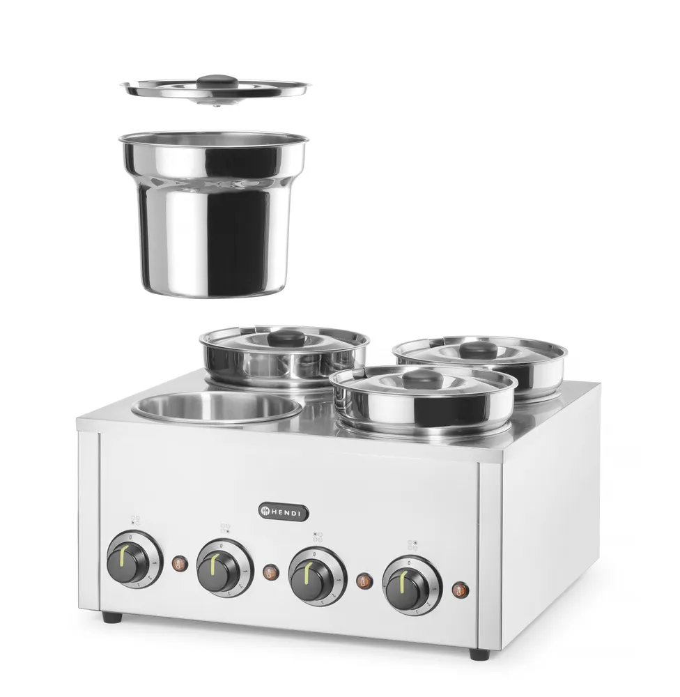 Thermosystem, vierfach, 16L, 220-240V/800W, 506x509x(H)298mm