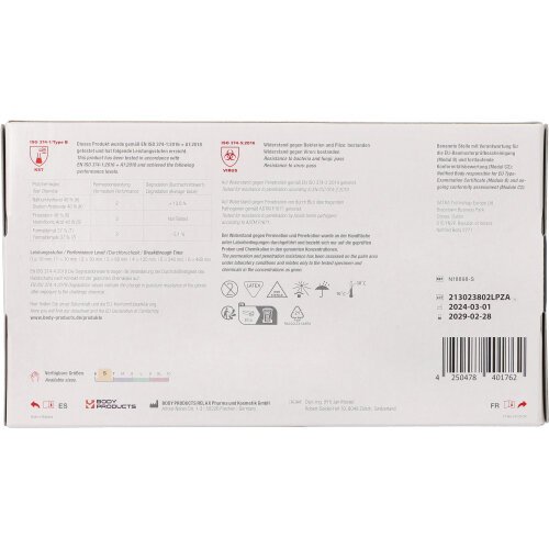 36000 "WORK-INN" Handschuhe, Latex gepudert "White" weiss - natur Größe S