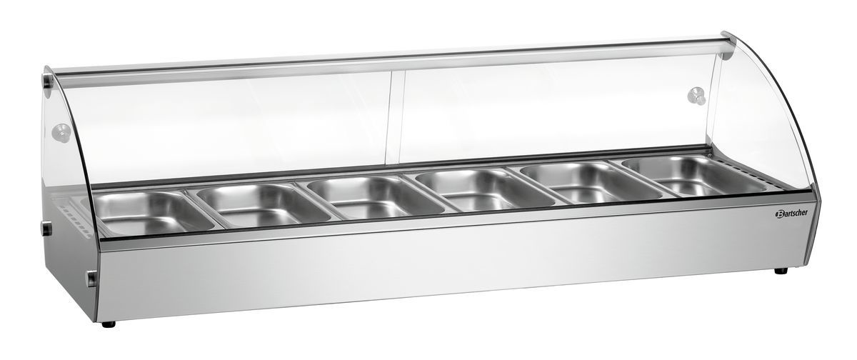 Heiße Aufsatzvitrine R6 6 x 1/3 GN Heiße Aufsatzvitrine R6 6 x 1/3 GN