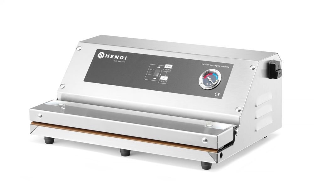 Vakuum-Verpackungsmaschine Profi Line, HENDI, Profi Line, Dichtungsband: 350 mm, 383x293x(H)175mm