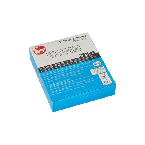 2 Schmutzentferner 2,5 cm x 12 cm x 5 cm weiss 3024 Schmutzentferner 2,5 cm x 12 cm x 5 cm weiss