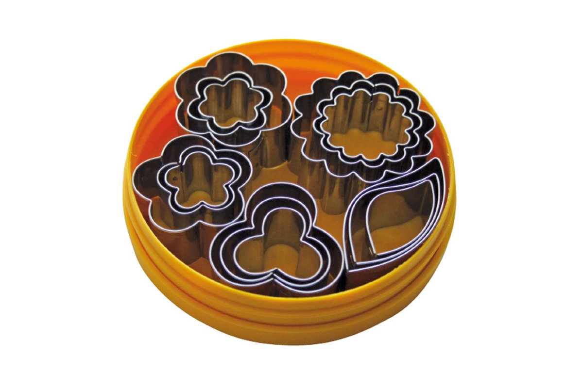 Dekor-Ausstecher im Satz "Blumen" Dekor-Ausstecher im Satz "Blumen"