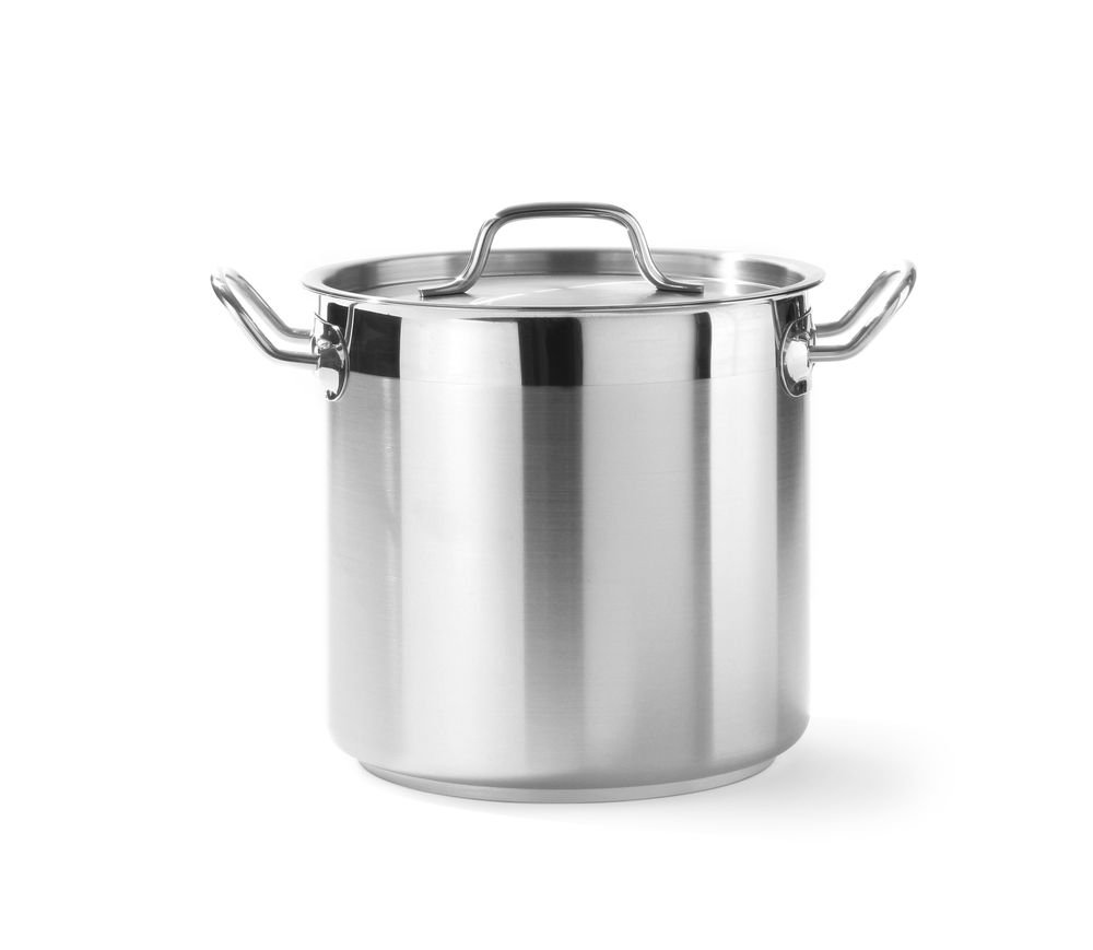Kochtopf, hoch - mit Deckel, HENDI, Profi Line, 6L, ⌀200x(H)190mm