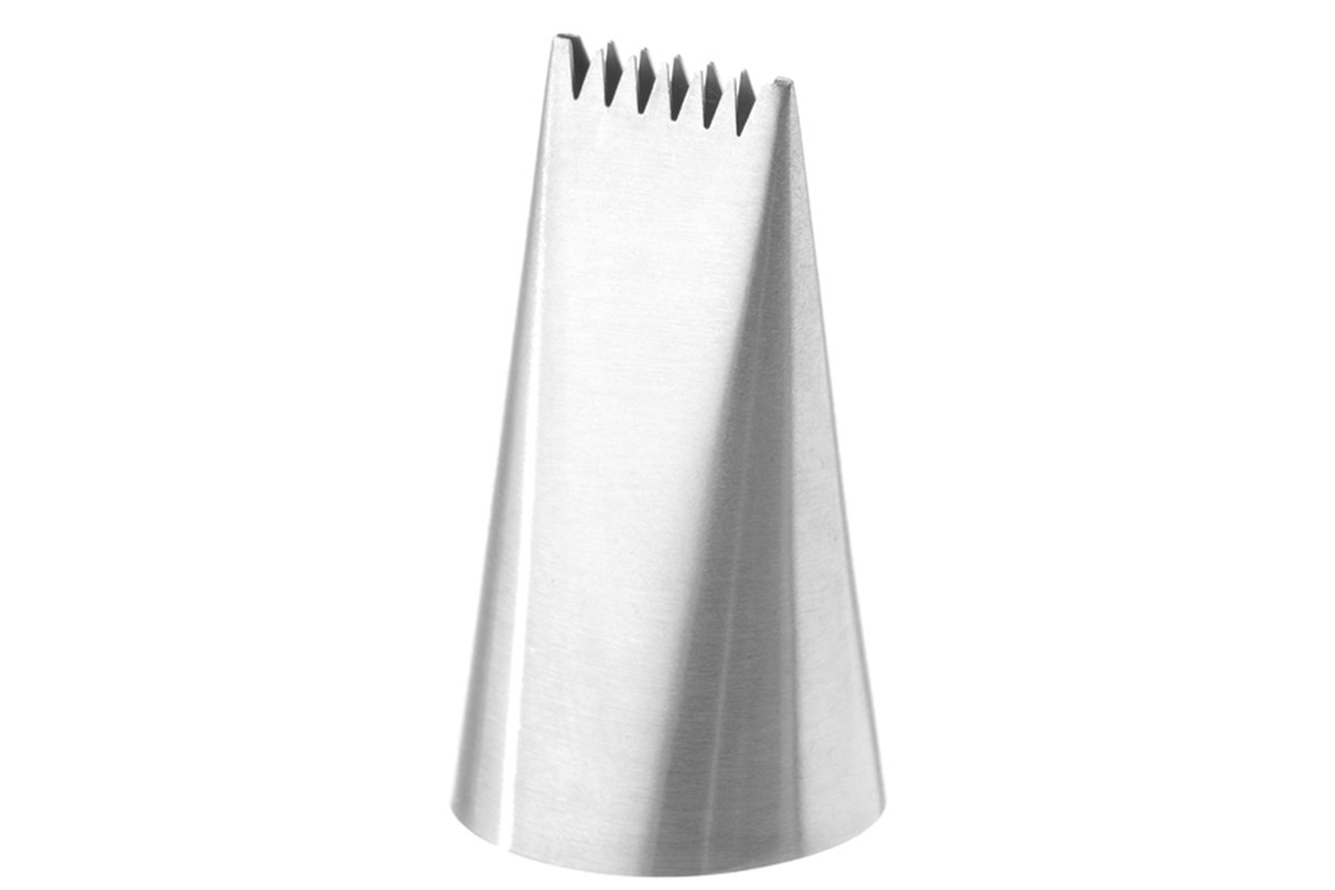 Garniertülle "Sternbandtülle offen"