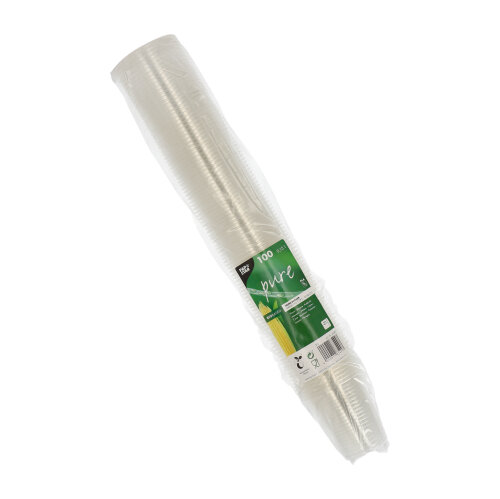 3000 Kaltgetränkebecher, PLA "pure" 0,15 l Ø 7,08 cm · 7,29 cm glasklar 66000 Kaltgetränkebecher, PLA "pure" 0,15 l Ø 7,08 cm · 7,29 cm glasklar