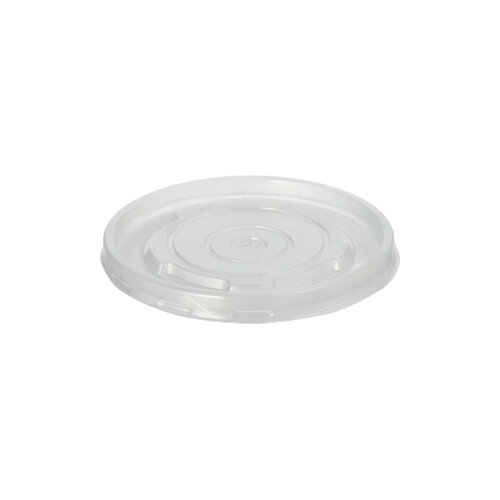 14000 Deckel für Suppenbecher, PP rund Ø 9,8 cm · 1 cm transparent