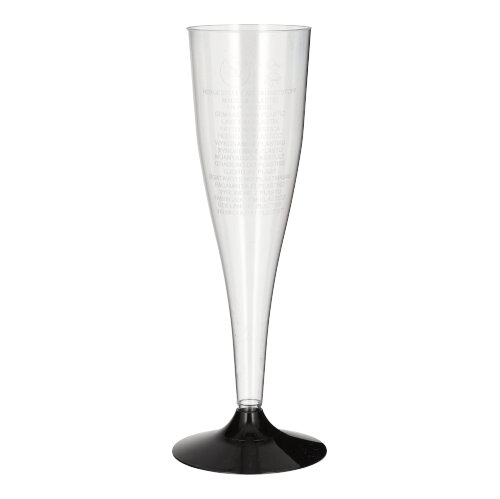 4800 Stiel-Gläser für Sekt, PS 0,1 l Ø 5 cm · 17,5 cm glasklar