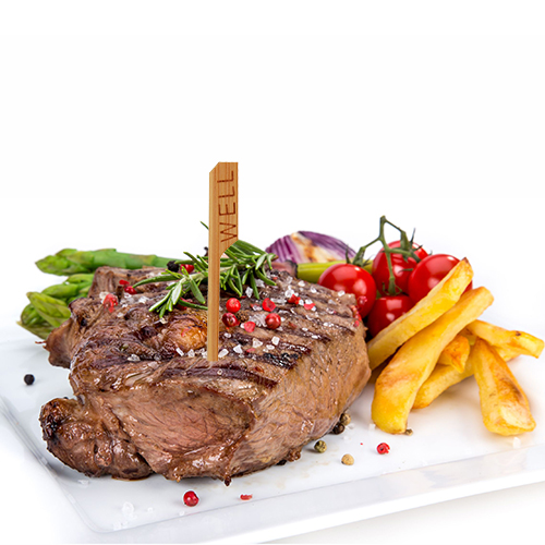 192000 Steak-Marker "pure" 9 cm "WELL"