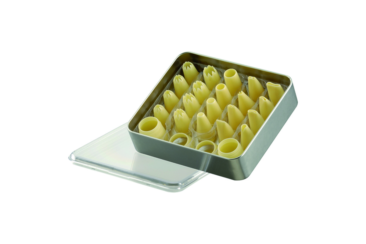 Tüllenkassetten-Set 22-teilig, Ø: 3 - 17 mm