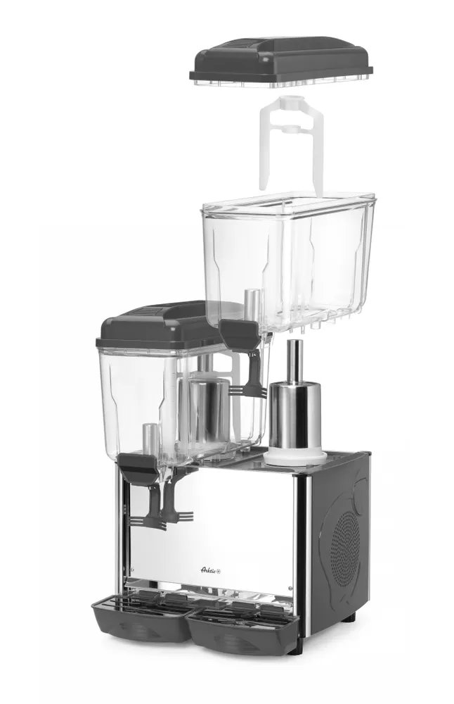 Saftspender 2x12L, Arktic, 24L, 230V/370W, 485x415x(H)645mm Saftspender 2x12L, Arktic, 24L, 230V/370W, 485x415x(H)645mm