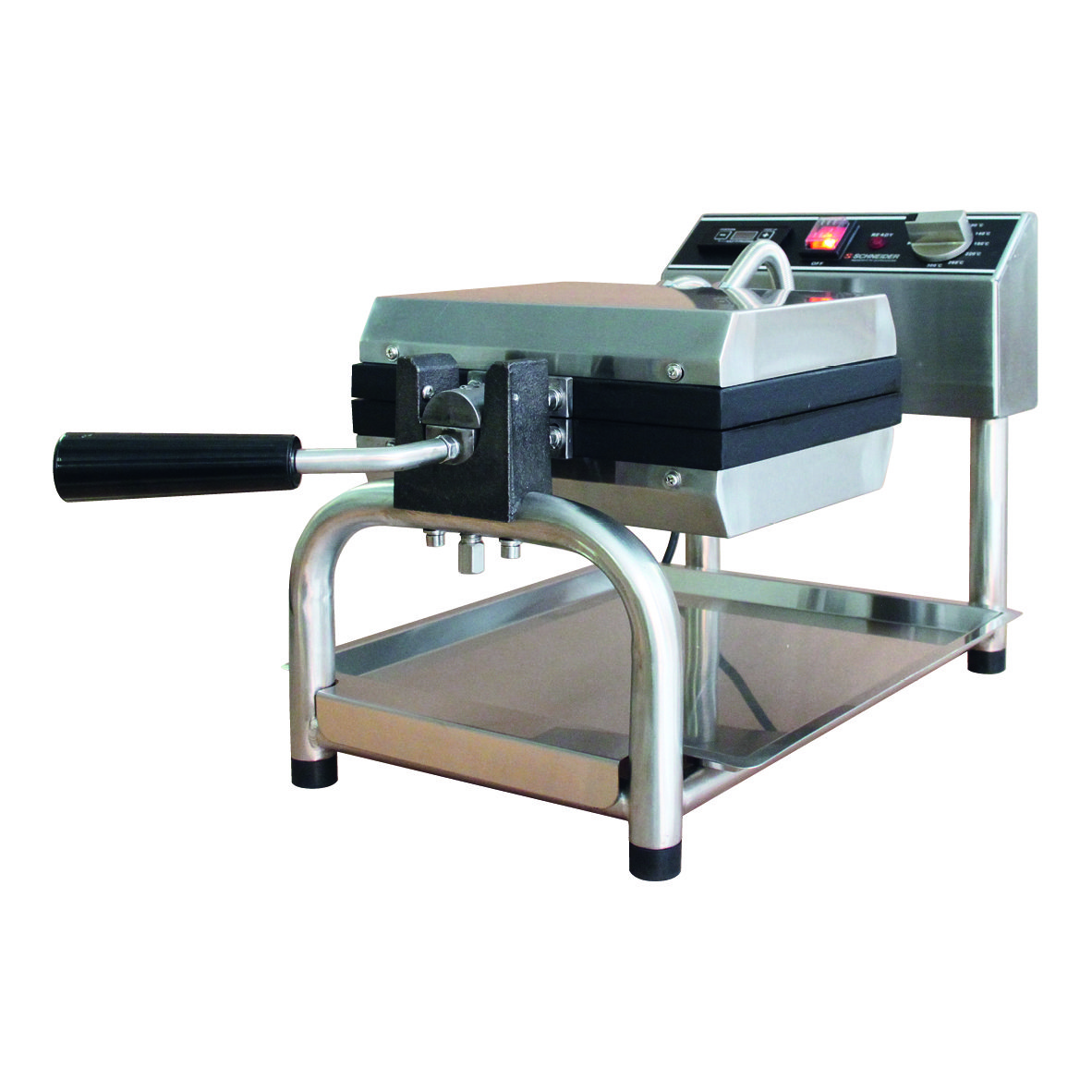 Waffel-Eisen "180° drehbar", Quadro