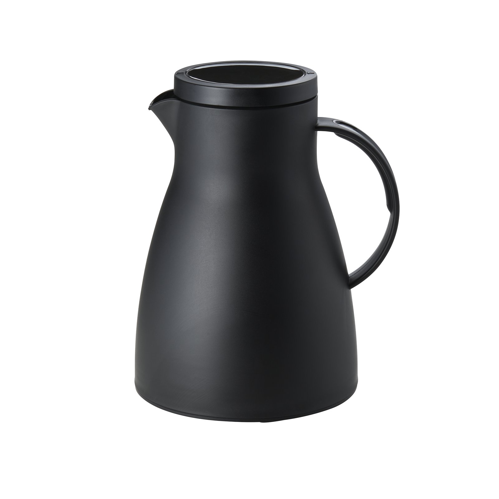LAST CALL2 HK2020 - Isolierkanne, 1 ltr., Ø 14,5 cm, Höhe 22 cm, schwarz, Polypropylen