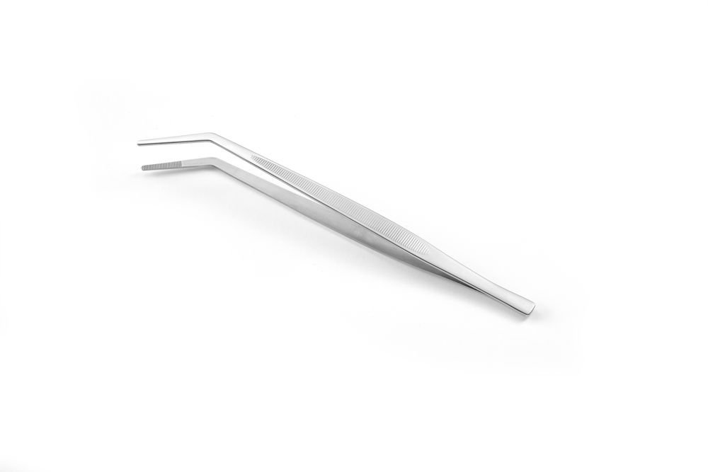 Pinzette, gebogen, HENDI, (L)160mm