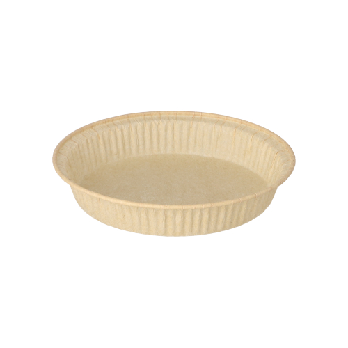 50 Backformen "pure" 220 ml Ø 13,8 cm · 2,1 cm braun