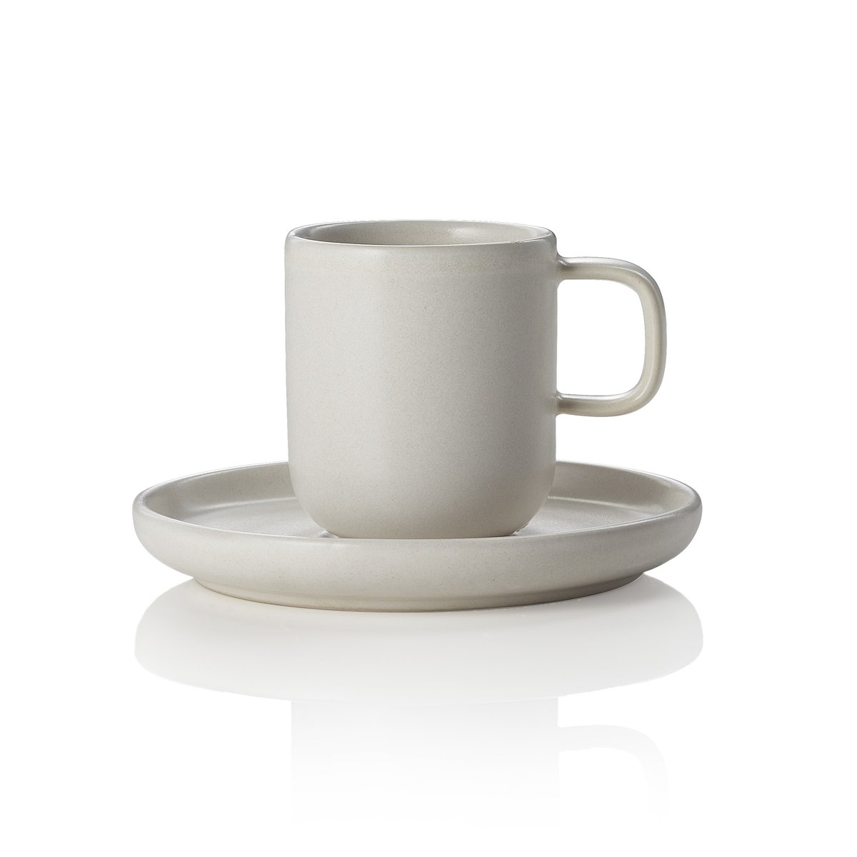 Ober- und Untertasse 0,1 L, (H) 6,5 cm