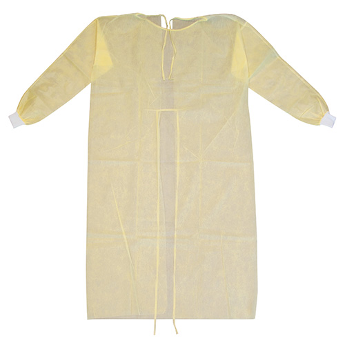 Medi-Inn® Schutzkittel 139 cm x 139 cm gelb
