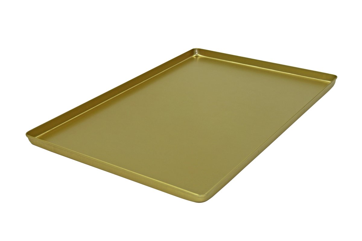 Ausstell-/Thekenblech "GOLD" 400 x 20 mm
