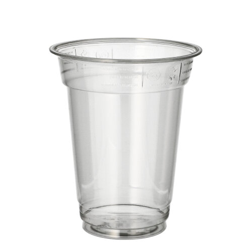 9600 Trinkbecher "Hurricane", PET 0,3 l Ø 9,5 cm · 11,7 cm glasklar