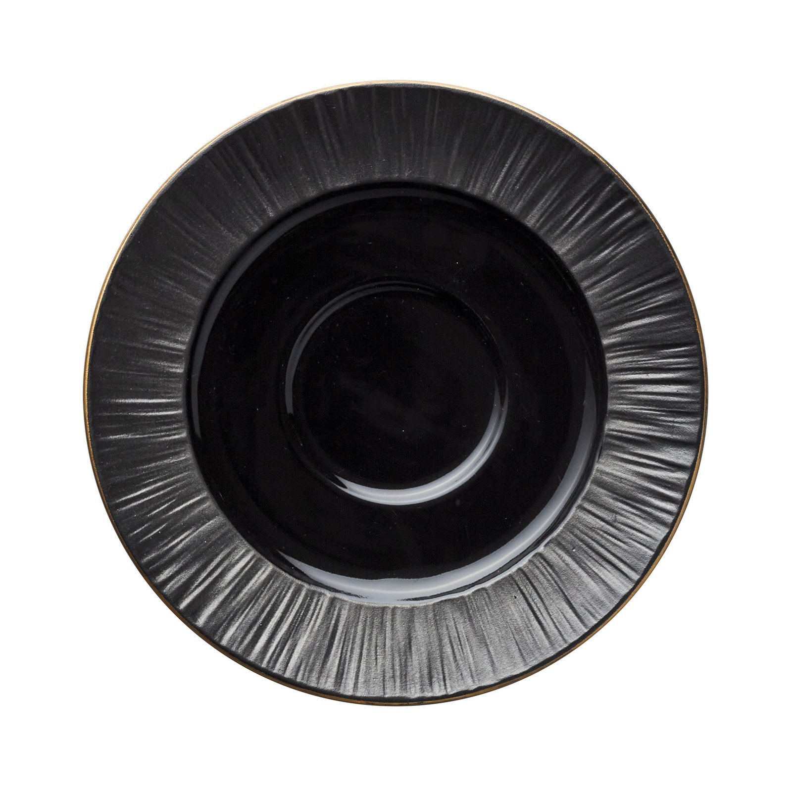 Obertasse mit Untertasse Set MAYA KURO, 240 ml, schwarz Obertasse mit Untertasse Set MAYA KURO, 240 ml, schwarz