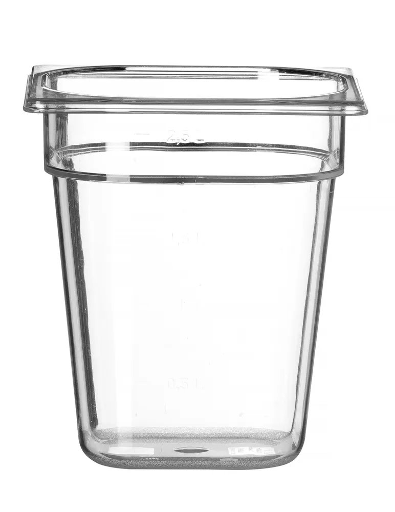 Gastronorm-Behälter 1/6, Profi Line, GN 1/6, 3,4L, Transparent, 176x162x(H)200mm