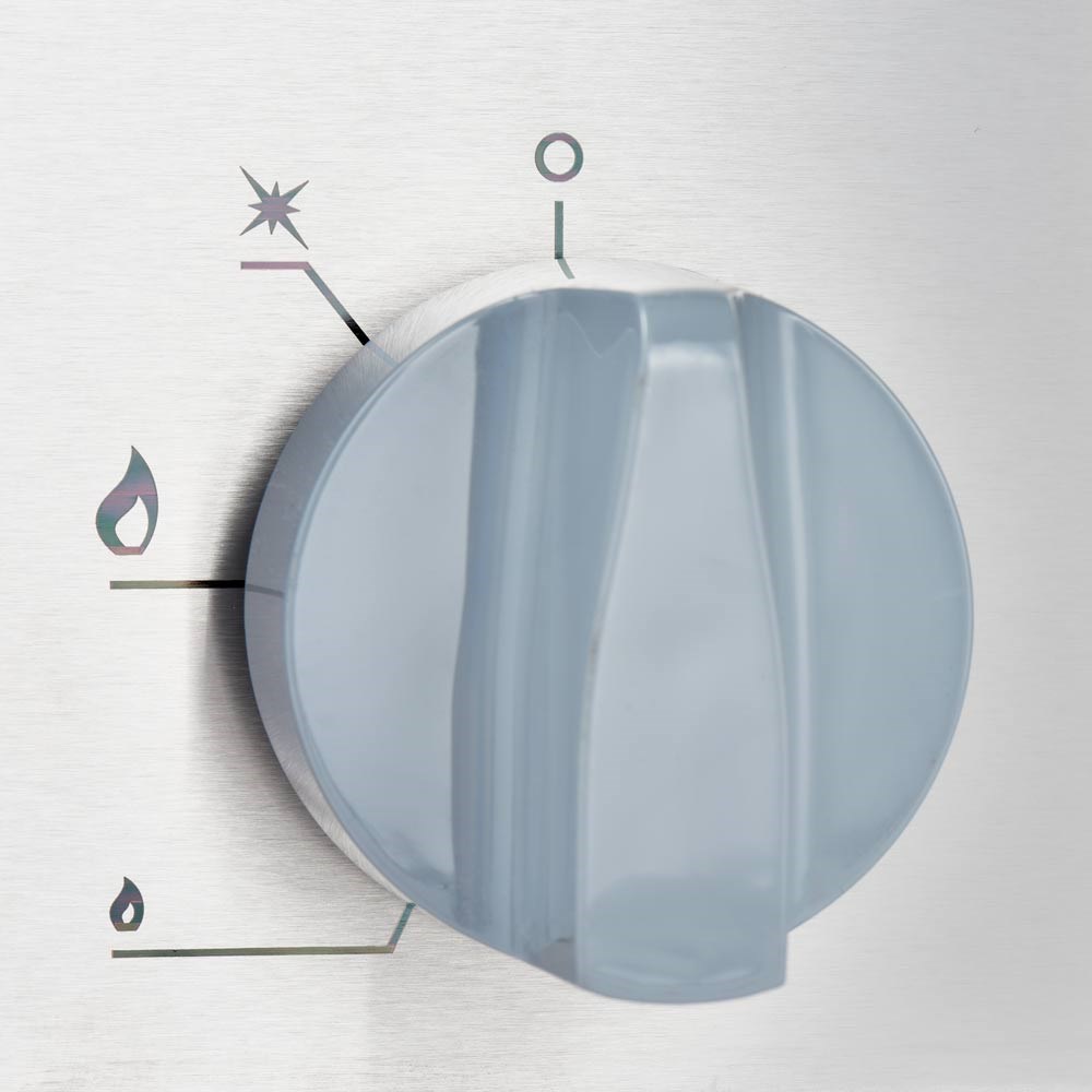 Gas-Hockerkocher Top Power mit einem Brenner, 11kW, G30, 565x635x394 mm Edelstahl Gas-Hockerkocher Top Power mit einem Brenner, 11kW, G30, 567x607x394 mm