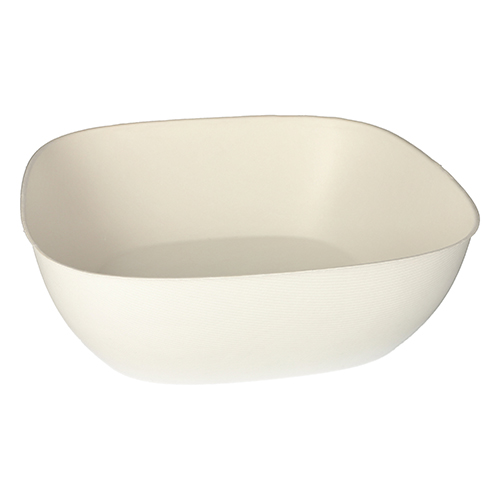 288 Schüsseln, Zuckerrohr "pure" 10 cm x 30,5 cm x 30,5 cm weiss "Belle Vie, Ligne Carrée"
