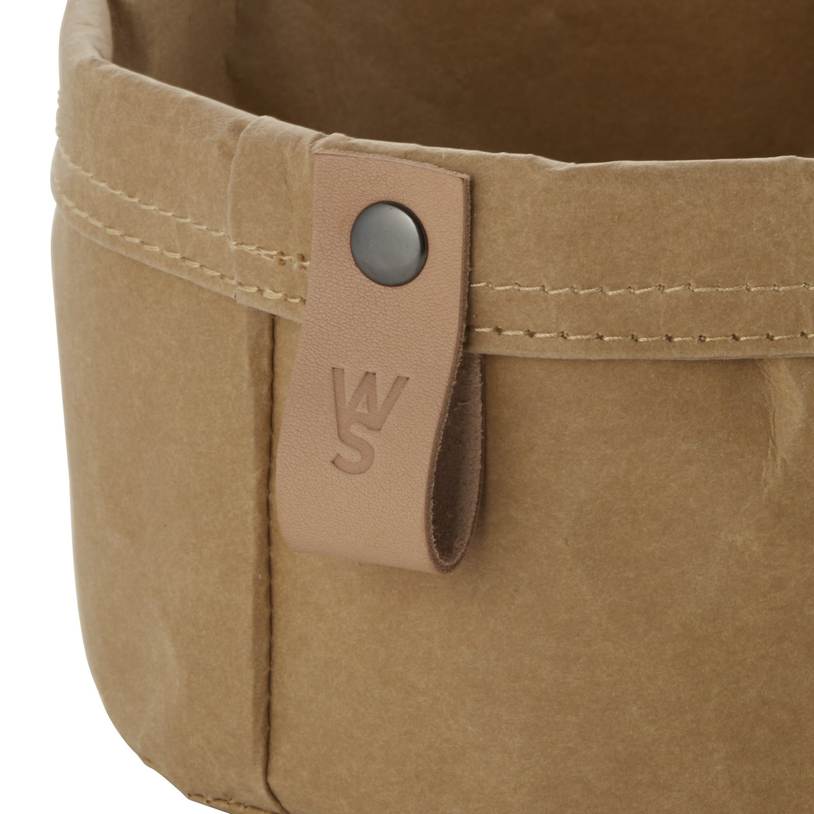 Brottasche CRAFT & CRUMBLE, Ø 20 cm, Höhe 13 cm, khaki, Kraft Paper Brottasche CRAFT & CRUMBLE, Ø 20 cm, Höhe 13 cm, khaki, Kraft Paper