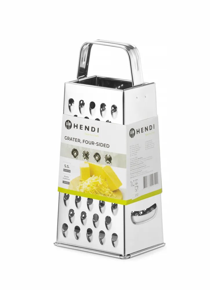 Vierkant-Küchenreibe, 90x65x(H)200mm