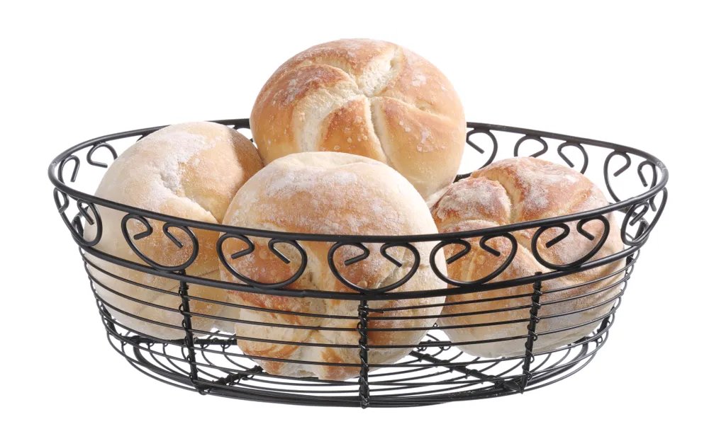 Drahtkorb Deco, oval, 255x160x(H)80mm