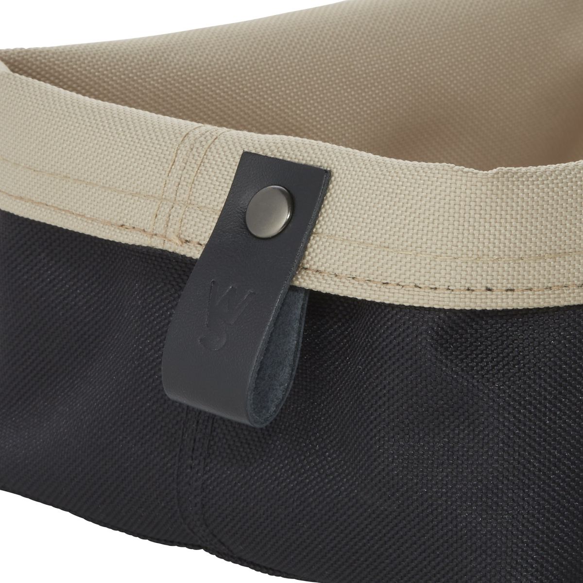 Brottasche FLIP TETRON, 20 x 14 x 9 cm, light grey/light khaki, Tetron Brottasche FLIP TETRON, 20 x 14 x 9 cm, light grey/light khaki, Tetron