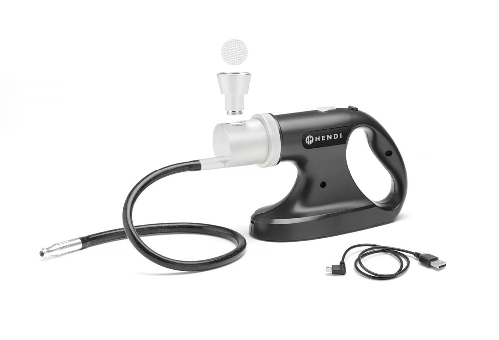 Räucherpistole - 3 Geschwindigkeitsstufen, HENDI, 215x70x(H)160mm Räucherpistole - 3 Geschwindigkeitsstufen, HENDI, 215x70x(H)160mm