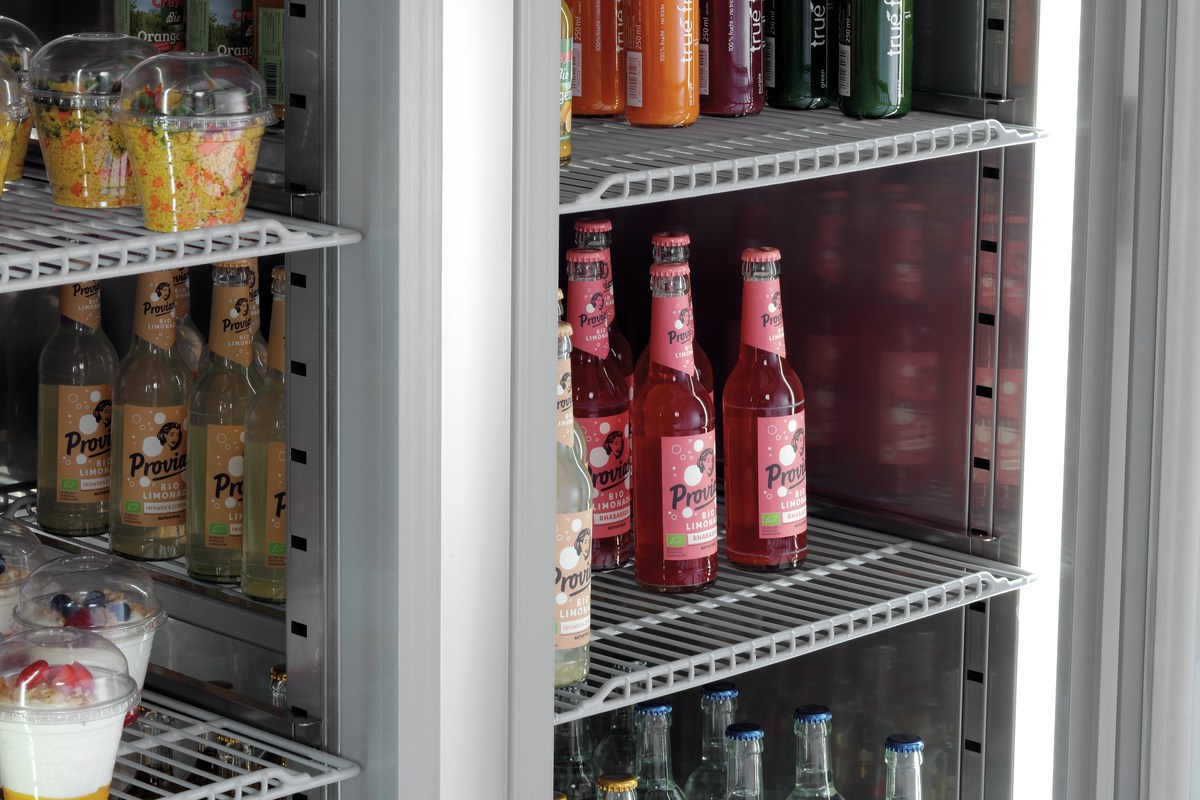 Glastürenkühlschrank 1400 GN210