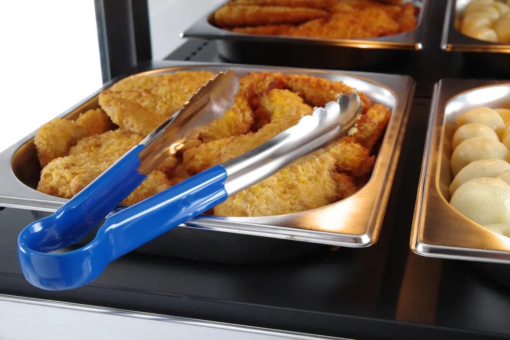 Servierzange HACCP 250 mm, Blau, (L)250mm Servierzange HACCP 250 mm, Blau, (L)250mm