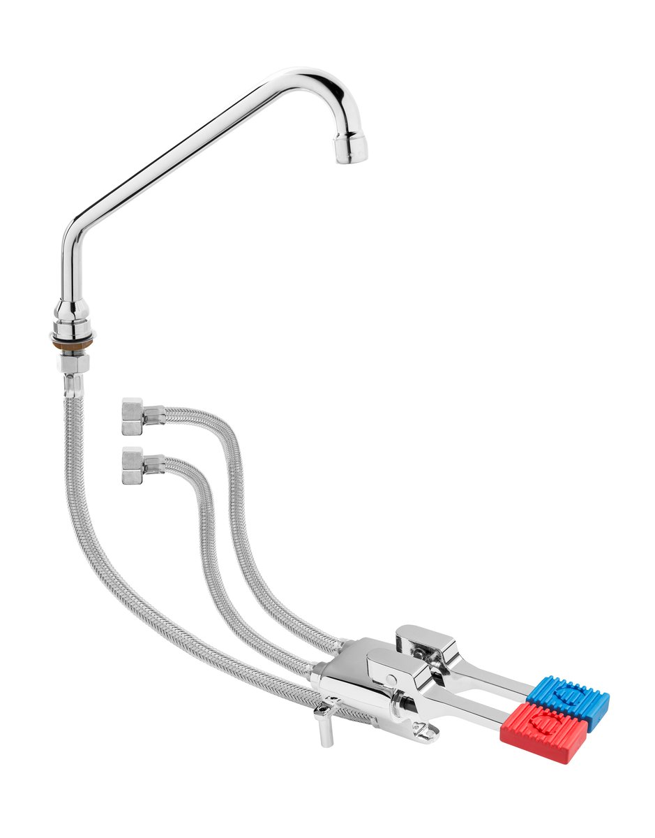 ArmaturFußpedal-Kalt-/WarmwasserSetModellTHEA