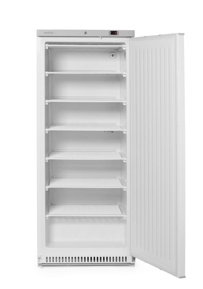 Gefrierschrank in weiß lackiertem Stahlgehäuse, Arktic, Budget Line, 220-240V/436W, 775x710x(H)1900mm Gefrierschrank in weiß lackiertem Stahlgehäuse, Arktic, Budget Line, 220-240V/436W, 775x710x(H)1900mm