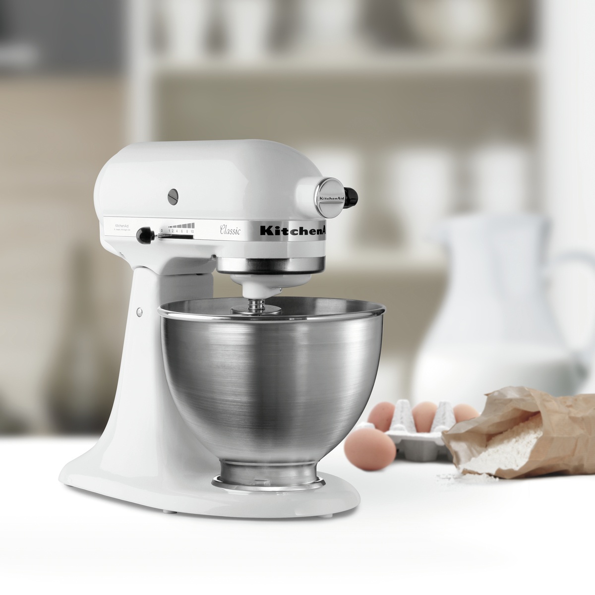 KitchenAid 5K45SSEWH, weiß, 4,28L KitchenAid 5K45SSEWH, weiß, 4,28L