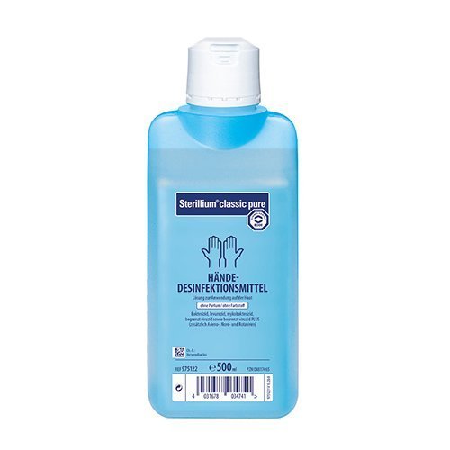 1 "Sterillium" Hände Desinfektion 500 ml "classic pure" Flasche 800 "Sterillium" Hände Desinfektion 500 ml "classic pure" Flasche