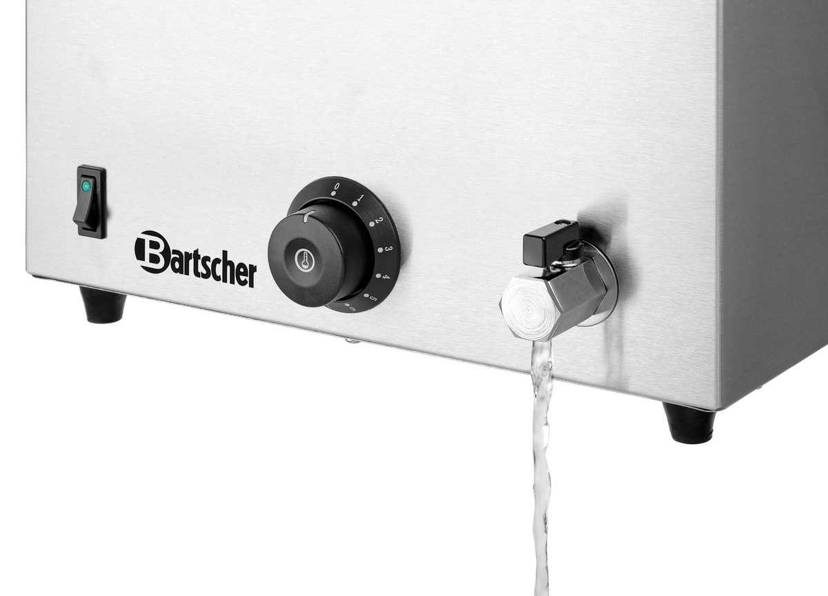 Bain Marie, 1/1GN, 200mm, mit Hahn