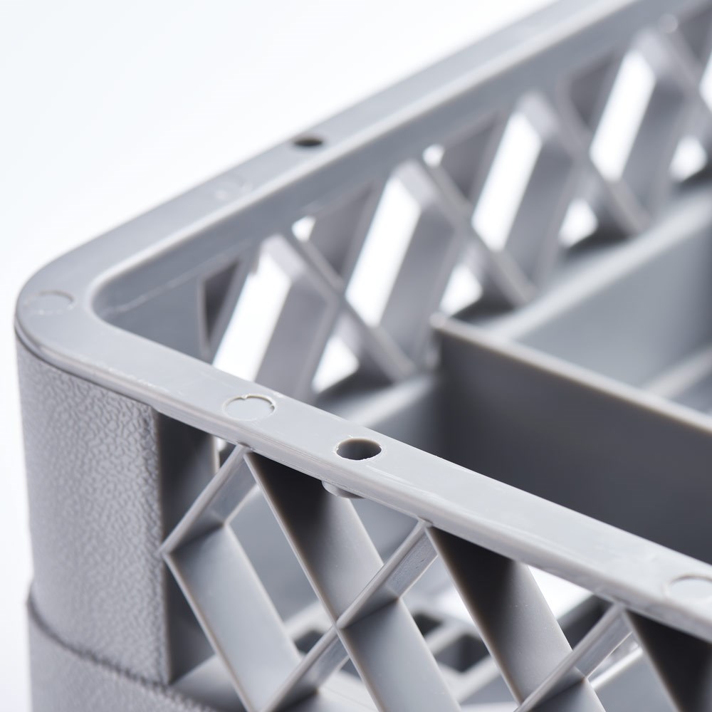 Spülkorb für Gläser und Tassen, 25 Fächer, 500 x 500 mm Spülkorb für Gläser und Tassen, 25 Fächer, 500 x 500 mm