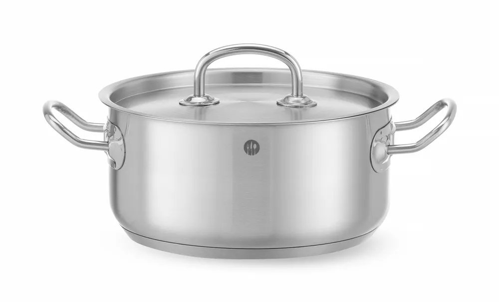 Topf niedrig - mit Deckel, Kitchen Line, 2,9L, ⌀200x(H)95mm Topf niedrig - mit Deckel, Kitchen Line, 2,9L, ⌀200x(H)95mm