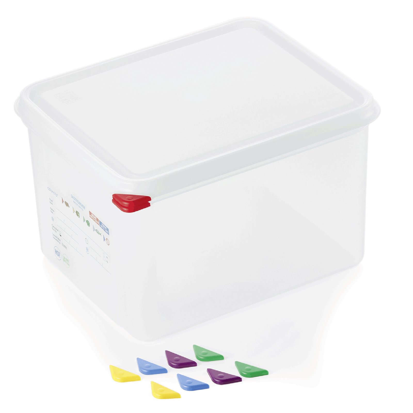 GN 1/2 Behälter 12,5 L, (H) 20 cm GN 1/2 Behälter 12,5 L, (H) 20 cm