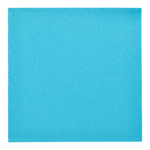 12500 Servietten "ROYAL Collection" 1/4-Falz 40 cm x 40 cm türkis