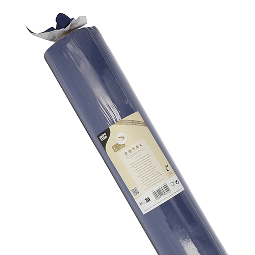 48 Tischdecke, stoffähnlich, PV-Tissue Mix "ROYAL Collection" 20 m x 1,18 m dunkelblau