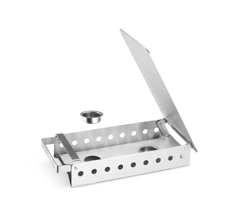 Speisenwärmer mit 2 Teelichthaltern, 330x180x(H)65mm