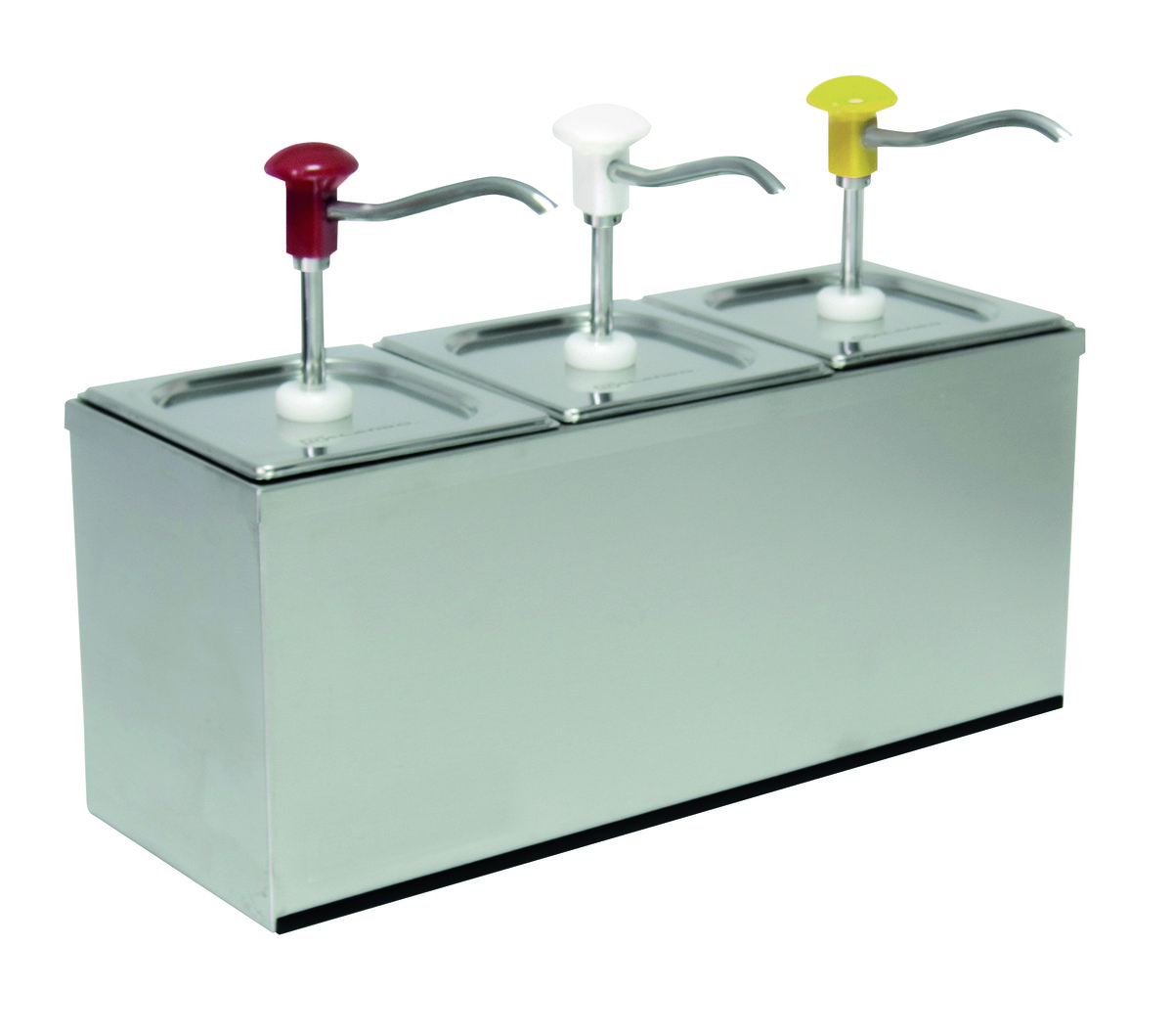 Druckknopf Dosierspender - 3 x 3 Liter